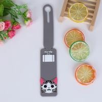 ราคา ป้ายกระเป๋าเดินทาง ID Tag สำหรับอุปกรณ์เสริมการเดินทางกระเป๋าสัมภาระรูปเครื่องบินป้ายกระเป๋าเดินทางลายการ์ตูนน่ารัก1ชิ้นป้ายบอกที่อยู่ป้ายติดบนกระเป๋า (21712819522)