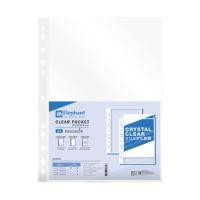ราคา ไส้แฟ้ม CLEAR POCKET ตราช้าง A4 หนา 0 05 มม ซองใสเอนกประสงค์ ซองถนอมเอกสาร 20ซอง แพ็ค (21981219396)