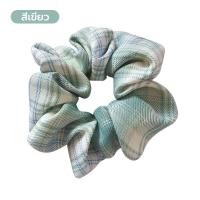 ราคา ยางรัดผมโดนัท ยางรัดผม ยางรัดผมโดนัทสีสันสดใส โดนัทลายสก๊อต ผ้าสก๊อต ยางผูกผม (19689899131)