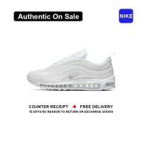 ราคา ใหม่และแท้ Nike Air Max 97 White รองเท้ากีฬา 921826 101 รับประกัน 1 ปี (21826182237)