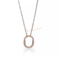 ราคา Tiffany Co จี้ Tiffany Lock ตัวเรือนเยลโลว์โกลด์ 18K โรสโกลด์ ไวท์โกลด์ ประดับเพชรแบบพาเว่ ขนาดกลาง (21790725246)
