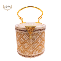 ราคา กระเป๋าย่านลิเภาขนาด6นิ้วทรงกระบอกสูงหูโลหะ (14476127690)