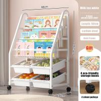 ราคา ชั้นวางหนังสือเด็ก ชั้นเก็บของ ชั้นวางของเล่น 5ชั้น6ช่อง ชั้นเก็บของเล่น ที่เก็บของ คุณภาพเยี่ยม บรรจุได้เยอะ (21467047732)