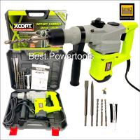 ราคา XCORT สว่านโรตารี่ไฟฟ้า เครื่องสกัด 2 ระบบ 1300W ระบบ SDS PLUS สว่านกระแทกปูน กระแทกคอนกรีต สว่านกระแทกเจาะปูน Electric hammer (16850696542)