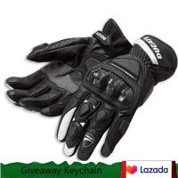 ราคา top New Style C2 Ducati gloves carbon fiber motorcycle racing gloves anti fall leather locomotive (19325871354)