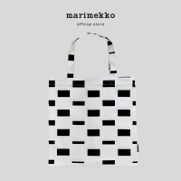 ราคา กระเป๋า MARIMEKKO UNIKKO กระเป๋าผ้ารีดได้ กระเป๋าผ้าลายลายสก๊อตขาวดำ กระเป๋าผ้าลายสก๊อตขาวดำ Unikko กระเป๋าผ้าลายสก๊อตขาวดำ กระเป๋าผ้า Marimekko ขนาด 44X43CM (22001646068)
