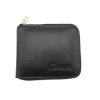 ราคา กระเป๋าสตางค์ชาย หนังวัวแท้ 100 แบรนด์ Moonlight แบบซิปรอบ รุ่น Ronald สีดำ หนังนุ่มมากไม่ลอกร่อน มีกล่องเป็นของขวัญได้ (20973474166)