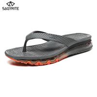 ราคา SAGYRITE Flip Flops สำหรับผู้ชาย Plus Size Air Cushion Flip Flops รองเท้าแตะกลางแจ้ง (15110247071)