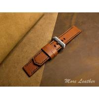 ราคา More Leather สายนาฬิกาหนังวัวแท้ หนังฟอกฝาดอิตาลีแท้สายนาฬิกาแฮนด์เมด มีขนาดตั้งแต่16mmขึ้นไป (7362970586)