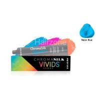 ราคา Pravana Chromasilk Vivids Neon hair color creme 90ml Neon Blue สีเคลือบชนิดปราศจากแอมโมเนียมีเม็ดสีติดทนมีกลินหอม สีฟ้าสะท้อนแสง (677062976)
