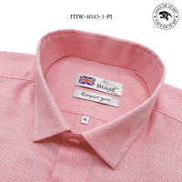 ราคา Jaguar เสื้อเชิ้ตแขนสั้น ผู้ชาย สีพื้น มี 3 สี น้ำตาล ชมพู เขียวอ่อน มีกระเป๋า ทรงธรรมดา Regular 4040 4043 4026 (21733264905)