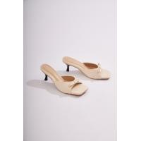 ราคา 25twentyfives Cali รองเท้าแต่งโบว์ส้นเข็ม สูง2นิ้ว New in (21302155251)