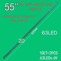 ราคา หลอดแบล็คไลท์ทีวีLG รุ่น 55LF630T 55LX341C 55LX761H 55LF630T LED 63 63 หลอด (21914737695)