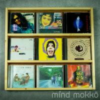 ราคา ชั้นวางแผ่น CD แบบโชว์ปก 3 ชั้น สีไม้ธรรมชาติ (21961188879)