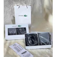 ราคา เซ็ตเข็มขัดหนัง Lacoste มาพร้อมกระเป๋าสตางค์หนัง มาในชุดของขวัญ (21917116155)