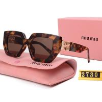 ราคา 2024รูปหลายเหลี่ยมหญิงแว่นกันแดดขับรถ2730 Miu Miu MM แว่นตากันแดด UV400สีเยลลี่ (20898094179)