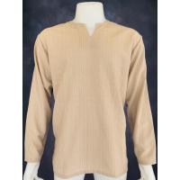 ราคา เสื้อผ้าฝ้าย ผ้าพื้นเมือง TC คอเจาะ แขนยาว (21895160823)