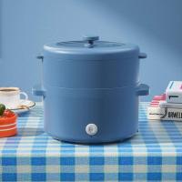 ราคา หม้อไฟฟ้าอเนกประสงค์ หุงข้าว ต้ม ผัด ทอด อุ่น ตุ๋น นึ่ง ขนาด 2 0Lครบจบ หม้อนึ่งไฟฟ้า หม้อตุ๋นไฟฟ้า (21253676332)