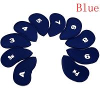 ราคา 10ชิ้นนีโอพรีนกอล์ฟคลับปลอกหุ้มหัวไม้กอล์ฟพัตเตอร์เหล็กชุดคลุมหัวป้องกัน (21565215604)