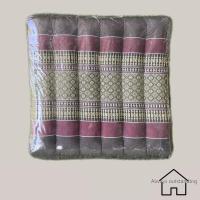 ราคา เบาะรองนั่ง เบาะรองนั่งลายขิด OTOP เบาะรองนั่งลูกฟูกลายขิดขนาด 40x38x6 cm ใส้นุ่นแท้ 100 (17433171590)