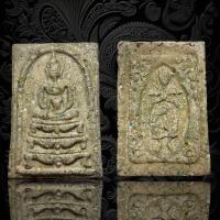 ราคา พระสมเด็จวัดระฆังพิมพ์พุฒซ้อนหลังสมเด็จโตโรโรยผงตะไบทองหน้าหลังเนื้อหาเก่าสวยพุทธคุณสูง A324 (21465158002)