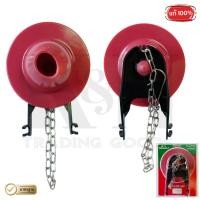 ราคา ลูกกบ RX แดง รุ่น 02 ขาดำ ลูกกบชักโครกเปิด ปิดน้ำ สีแดง สำหรับสุขภัณฑ์ ยางลูกกบน้ำออกชักโครก (21319824952)