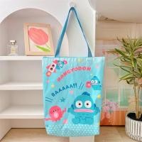 ราคา กระเป๋าสะพายไหล่ผ้า ช้อปปิ้ง เก๋ๆ รวมการ์ตูน มีทั้งหมด 7 ลาย มีซิปรูดปิดปากกระเป๋า ขนาด 39 26 5 8 cm (21499153531)