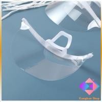 ราคา KANGBAN หน้ากากกันน้ำลาย พลาสติก พร้อมส่ง แบบใส เชฟชอบใช้ Plastic face mask (21936289183)