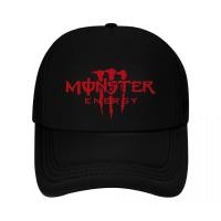 ราคา หมวกแก็ป หมวกเบสบอล หน้าบุฟองน้ำ หลังตาข่าย สกรีน Monster Energy ด้วย Flex pu ขอบเรียบ สวย คมชัด (21337401836)