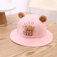 ราคา หมวกบักเก็ตเด็ก 1 3ปี รอบหัว 46 48 cm หมวกบักเก็ต แต่งหู ติดตุ๊กตาหมี หมวกแฟชั่นเด็ก (19021160935)