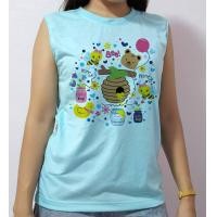 ราคา เสื้อแขนกุด เสื้อกล้าม เสื้อฤดูร้อน พิมพ์ลาย ผ้านุ่มใส่สบาย (21754984487)