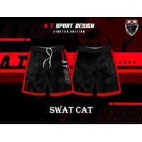 ราคา เสื้อพิมพ์ลาย A T SPORT รุ่น SWAT CAT กางเกงบาส ใส่เที่ยว ออกกำลังกาย (21998234157)