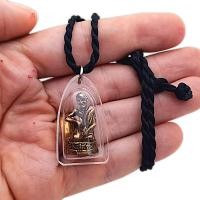 ราคา จี้หลวงปู่สรวงเทวดาเดินดิน จี้หลวงปู่สรวง วัดไพรพัฒนา จ ศรีสะเกษ จี้พร้อมสร้อยเชือกร่ม ผ่านพิธีเสาร์ห้า เป่ายันต์เกราะเพรช (21631421354)