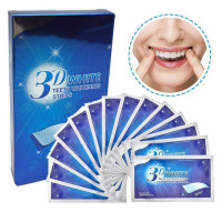 ราคา แผ่นฟอกฟันขาว 3D White teeth whitening แผ่นแปะฟันขาว ช่วยให้ฟันขาว ลดคราบเหลือง (20961385605)