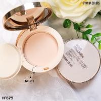 ราคา HF675 Sivanna Colors Gold Collagen Ampoule Two Way Pact แป้งคอลลาเจน ซีเวียน่า ตลับสีทอง แป้งผสมรองพื้น ปกปิด ติดทน คุมมัน 10 g มีให้เลือก 2 เบอร์ (3116032424)