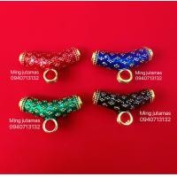 ราคา ตัวโค้งลงยา อะไหล่สร้อยพระ ตัวโค้งห้อยพระทองไมครอน (18377774348)