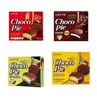 ราคา Choco Pie ช็อกโกพาย ขนมปังเคลือบช็อกโกแลตสอดไส้มาร์ชเมลโลว์ กล่องใหญ่ 12 ชิ้น 336g 168g (7858743898)