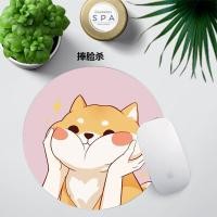 ราคา Mouse pad แผ่นรองเม้าส์ แผ่นรองเมาส์ ขนาด 200 200 3 mm แบบกลม ลายน้อง หมา แมว น่ารักๆ (10676336527)