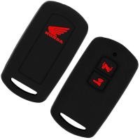 ราคา เคสกุญแจรถซิลิโคนเคสกุญแจรถ Honda Click Vario 150 150i 2018มีปุ่ม2ปุ่มหลากสีสำหรับรถจักรยานยนต์ (21774206224)