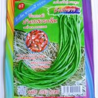 ราคา เมล็ดพันธุ์ ถั่วฝักยาว ม้าดกสายเส้น 10 กรัม ยาว ดก กรอบ ตรา ม้ารุ้ง เมล็ดถั่วฝักยาว ถั่ว ถั่วฝักยาว (20916794231)