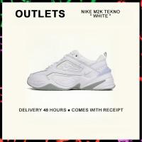 ราคา กล่องที่สมบูรณ์ Nike M2K Tekno White Running Shoes AV4789 101 รับประกัน 1 ปี (21611458411)