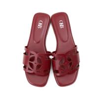 ราคา O B รองเท้าหนังแพะ รุ่น OANDB SANDALS IN OBSESSED RED 11148CG00445F F0REXX (21947287351)