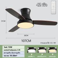 ราคา GEJIESE ไฟพัดลมเพดาน พัดลม เพดาน มี ไฟ 42นิ้ว 48นิ้ว ปรับแสง 3 สี มีรีโมทควบคุม ใบพัด 3 ใบแบบเรียบง่าย โคมไฟพัดลมเพดาน โคมไฟพัดลม พัดลมโคมไฟ พัดลมมีรีโมท พัดลม ไฟ led โคมไฟพัดลมเพดาน G31 (21993160917)