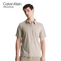ราคา CALVIN KLEIN เสื้อโปโลแขนสั้นผู้ชาย Sport Polo ทรง Regular รุ่น 4MS4K176 020 สีเบจ (21727806664)