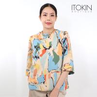 ราคา ITOKIN เสื้อเบลาส์ CLASSY COLORFUL BLOUSE W5B089 (21905021337)