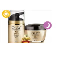 ราคา Olay Total Effects Day Night Cream โอเลย์ โททัล เอฟเฟ็คส์ 7 อิน 1 ครีม เดย์ ไนท์ แพ็คคู่ 50กรัม 50กรัม หมดอายุปี 01 2027 (22007590354)