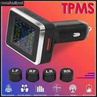 ราคา สต๊อกพร้อม เครื่องวัดความดันลมยางรถ TPMS LCD 4 เซนเซอร์ภายนอกคำเตือนอุณหภูมิยาง (21875335542)
