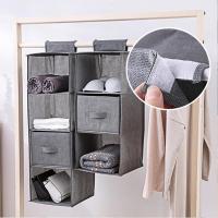 ราคา THEISM PERSECUTE64TH2 3 4 5 Layers Foldable Drawer Closet Container Space Saver Hanging Wardrobe Storage Bags Storage Pouch Clothes Organizer (9009680141)