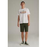 ราคา Mc jeans เสื้อยืดแขนสั้นผู้ชาย คอกลม สีขาว MTTZ726 (21421844117)