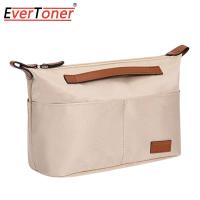 ราคา กระเป๋าผ้าซาตินสะพายกระเป๋าสอดขนาดเล็กสำหรับ Celine Belt พร้อมที่จับซับกระเป๋า Tote Shaper (20445561075)